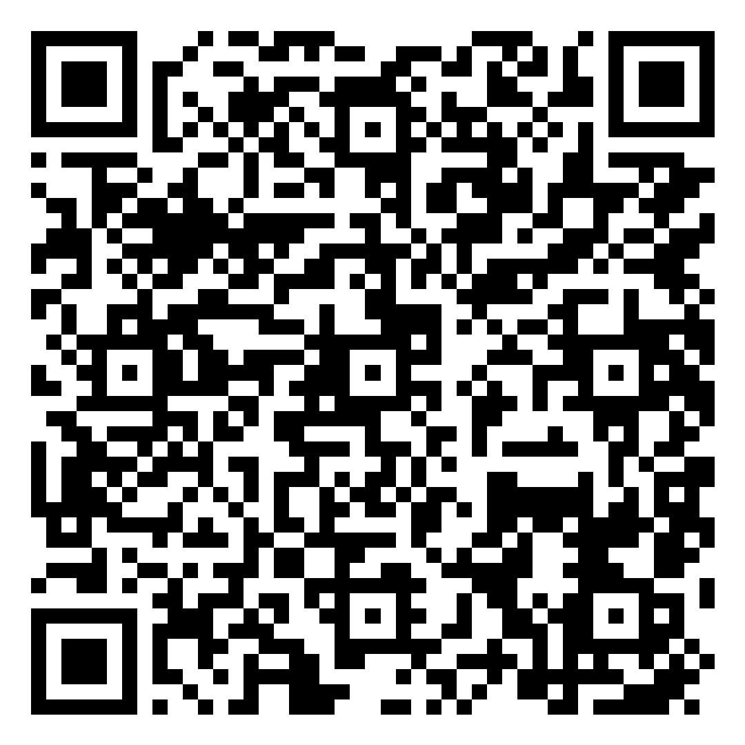 Pentacle QR Code that leads to the The Roster Swapcard