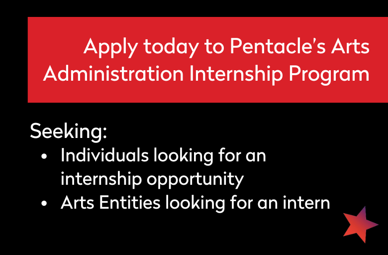 Applications are live for Pentacle's Arts Admin Internship Program